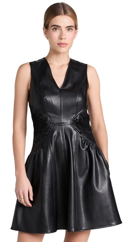 Shoshanna Ria Dress Jet