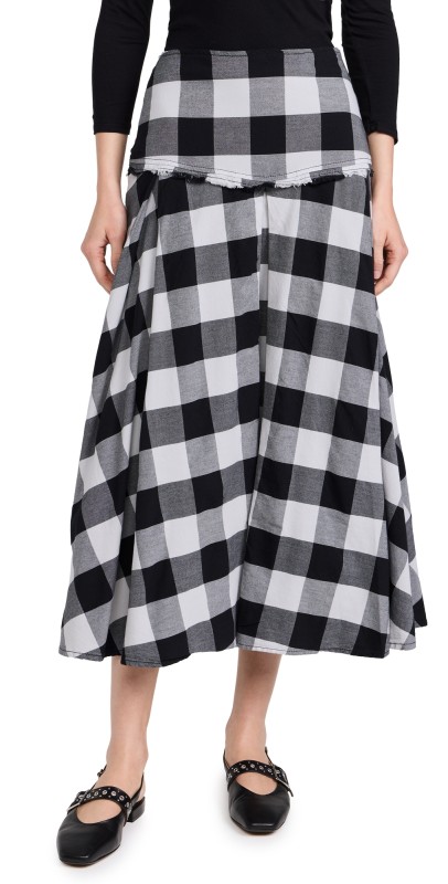 NSF Coleen Plaid Skirt Vette