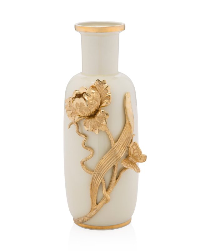 Tulip & Butterfly Vase