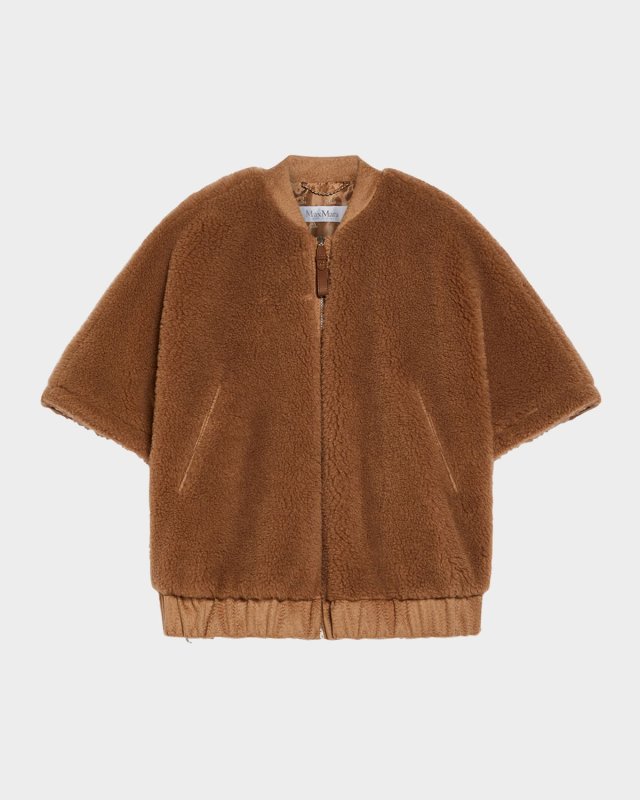 Briose Wool Blend Wrap Poncho