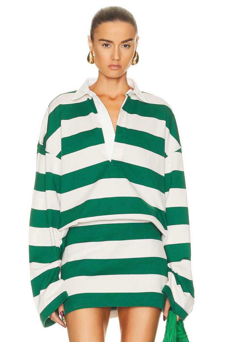 HELSA Oversized Rugby Shirt