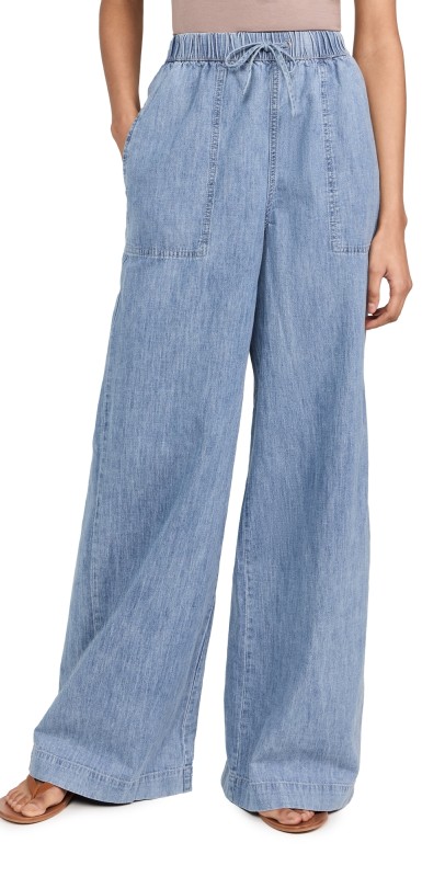 Splendid x Cella Jane Denim Pants Washed Indigo