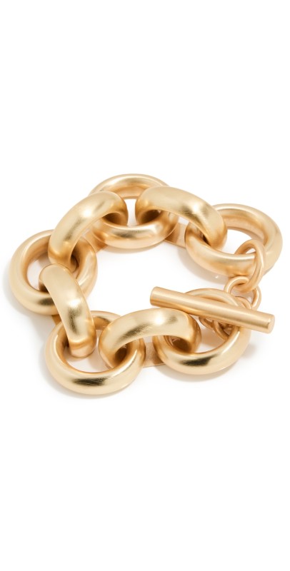 Cult Gaia Delphi Bracelet Brushed Brass