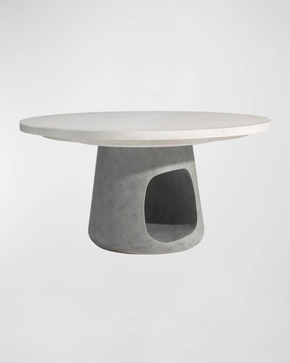 Sereno Round Dining Table with 20" Leaf