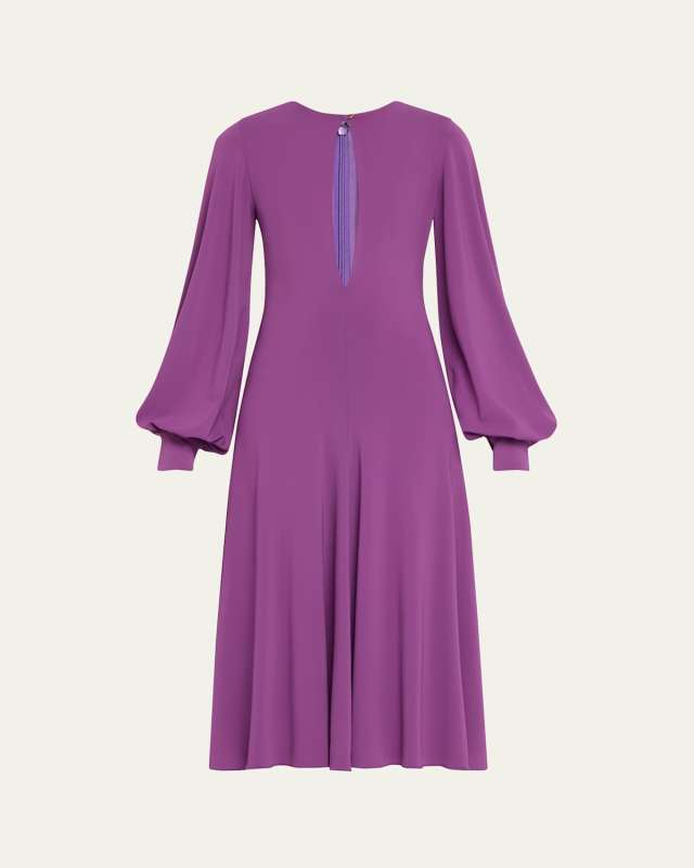 Keyhole Midi Cocktail Dress