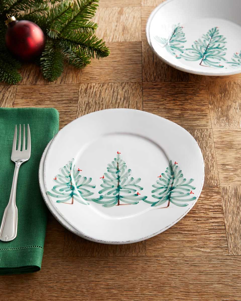 Lastra Holiday Salad Plate