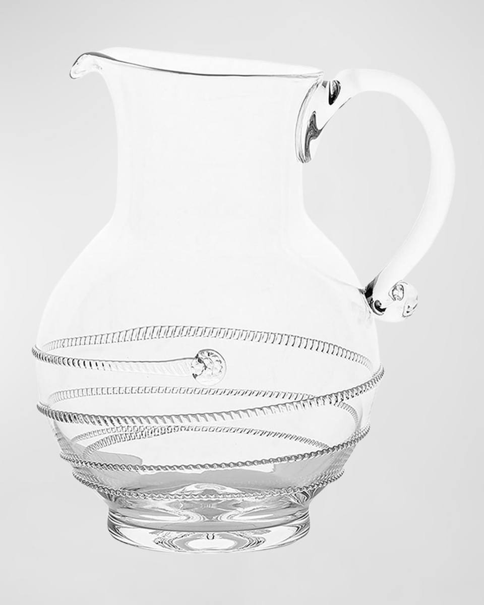 Amalia Glass Round Pitcher