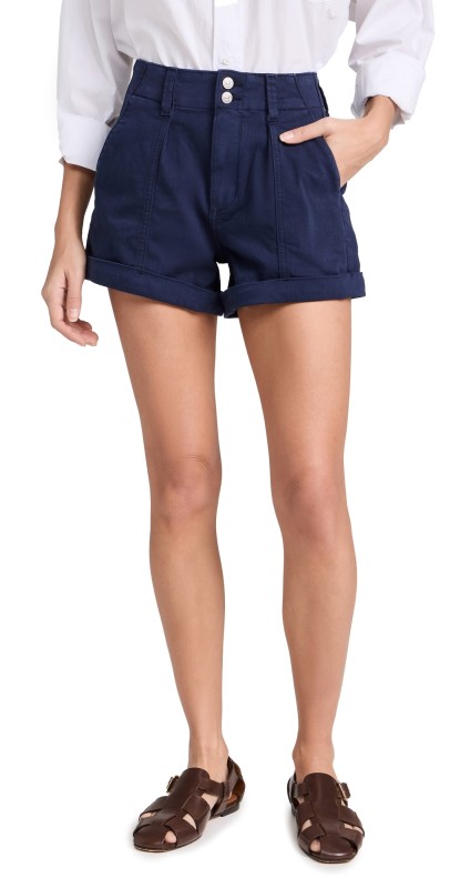 PAIGE Brooklyn Shorts Vintage Cosmic Navy