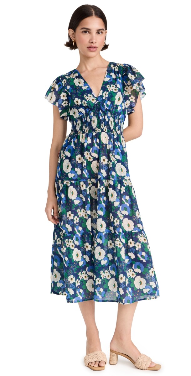 Birds of Paradis Kendall Dress Rosa Blanca