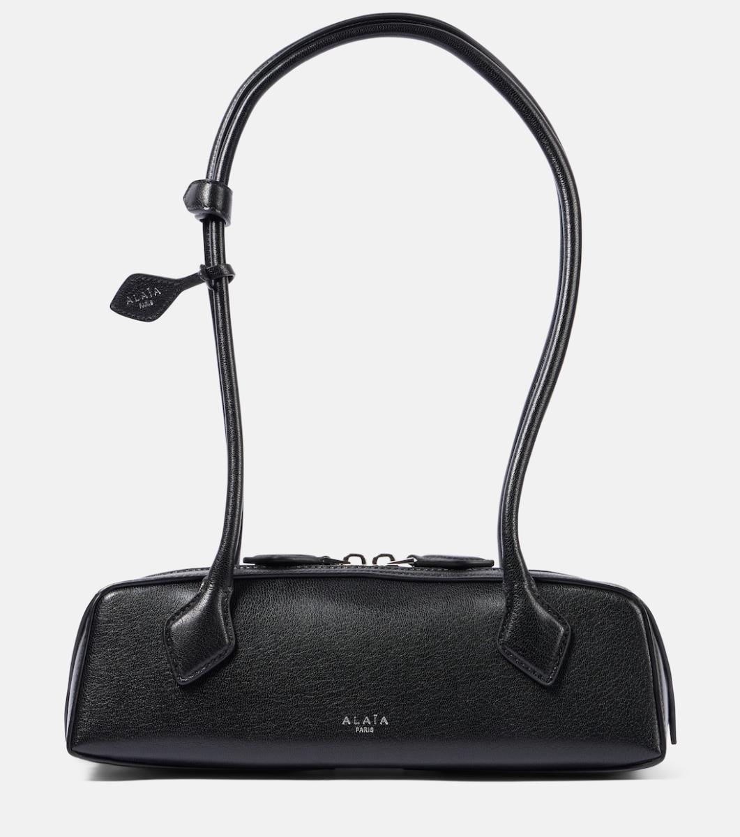 ALAIA Teckel Small leather shoulder bag