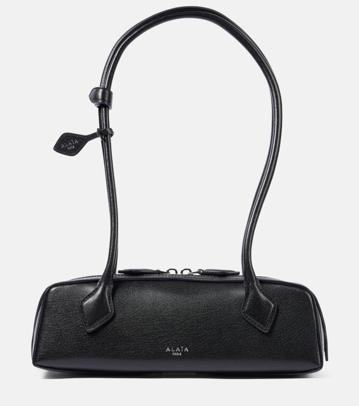 ALAIA Teckel Small leather shoulder bag