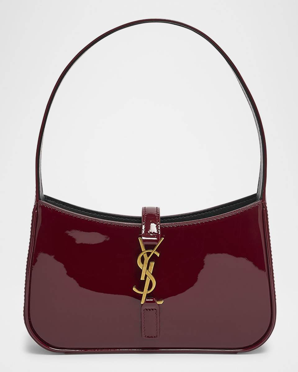 Le 5 A 7 Mini YSL Shoulder Bag in Patent Leather