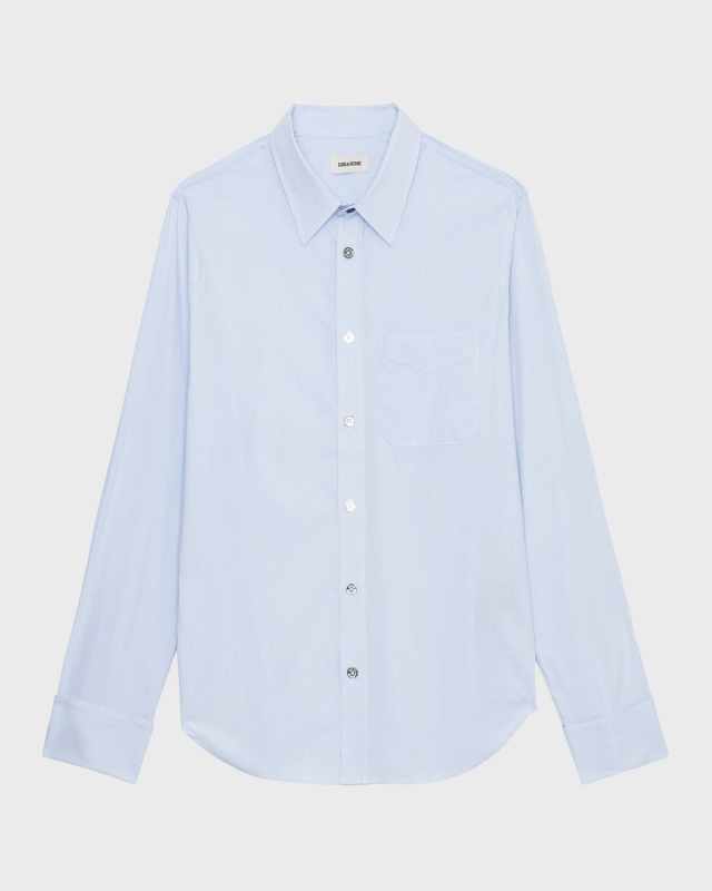 Taskiza Raye Studs Button-Front Shirt