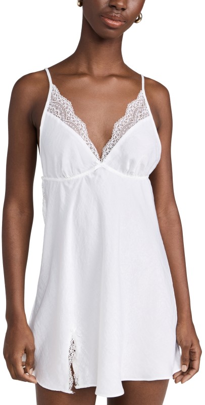 Flora Nikrooz Madleyn Slip Dress Ivory