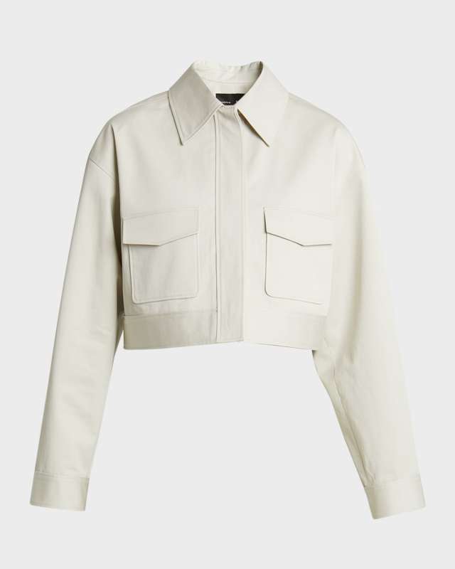 Dylan Cotton Twill Suiting Shirt Jacket