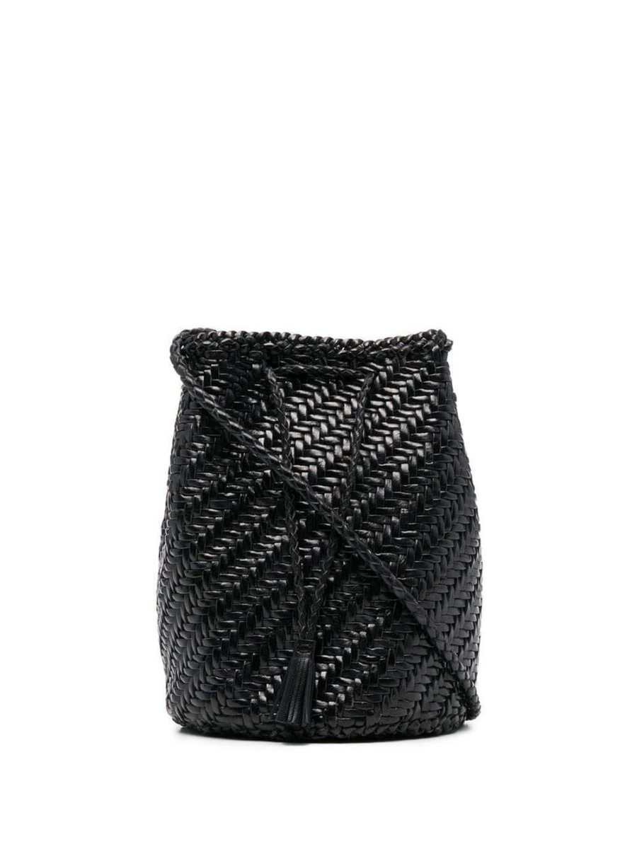 Pompom Double Jump bucket bag