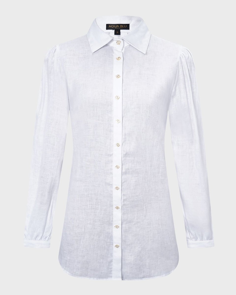 Odilia Linen Beach Shirt