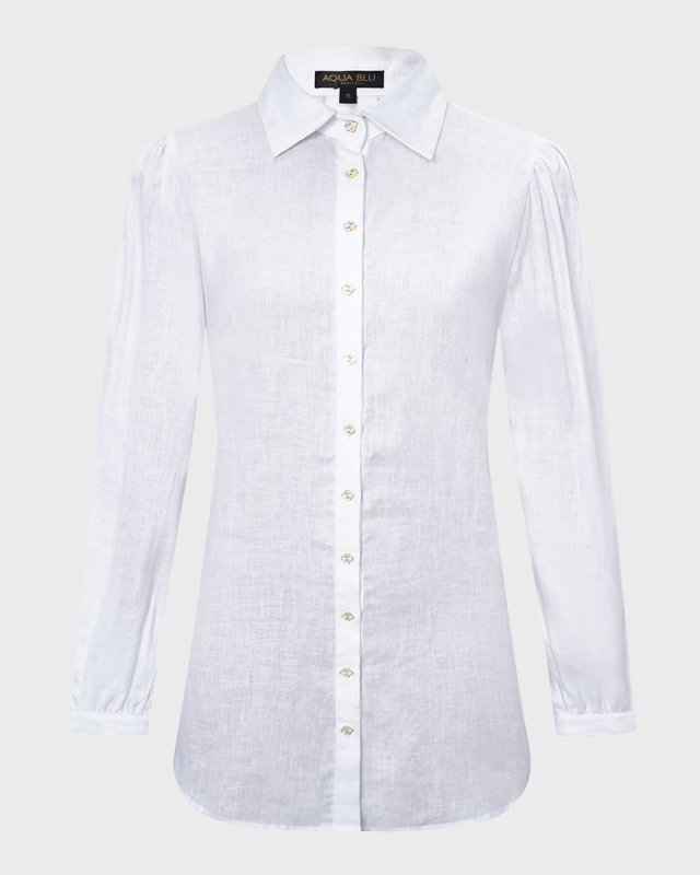 Odilia Linen Beach Shirt