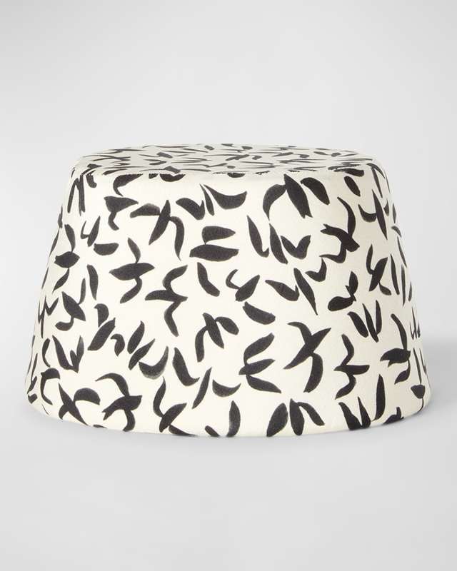 Jasmine Swallows Milkado Silk & Rabbit Felt Hat