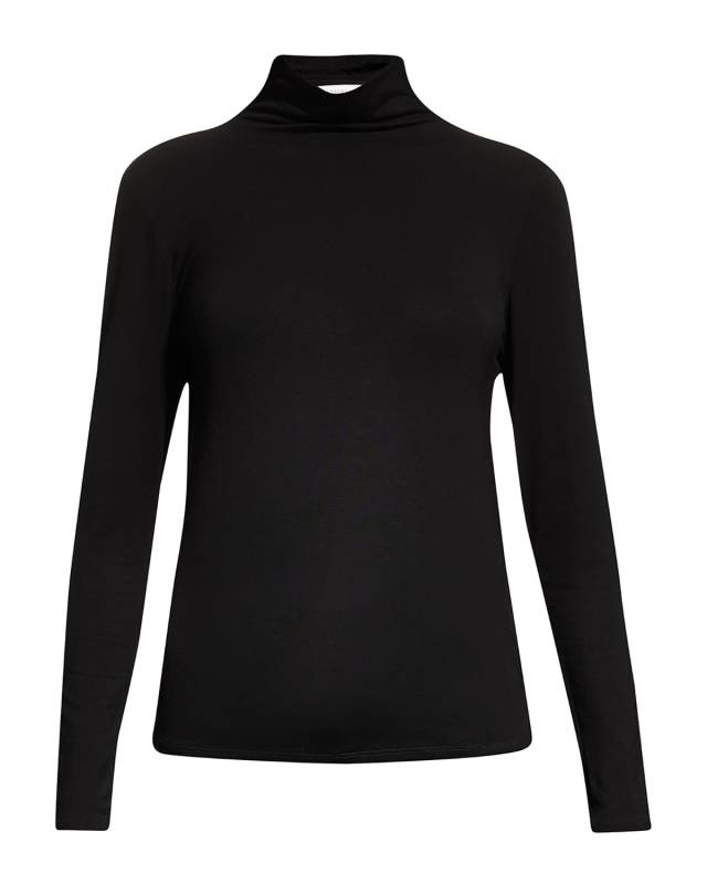 Veda Jersey Turtleneck Top
