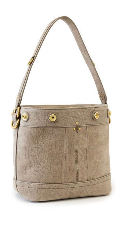 Jerome Dreyfuss Ben S Bag Imprime Croco Stone