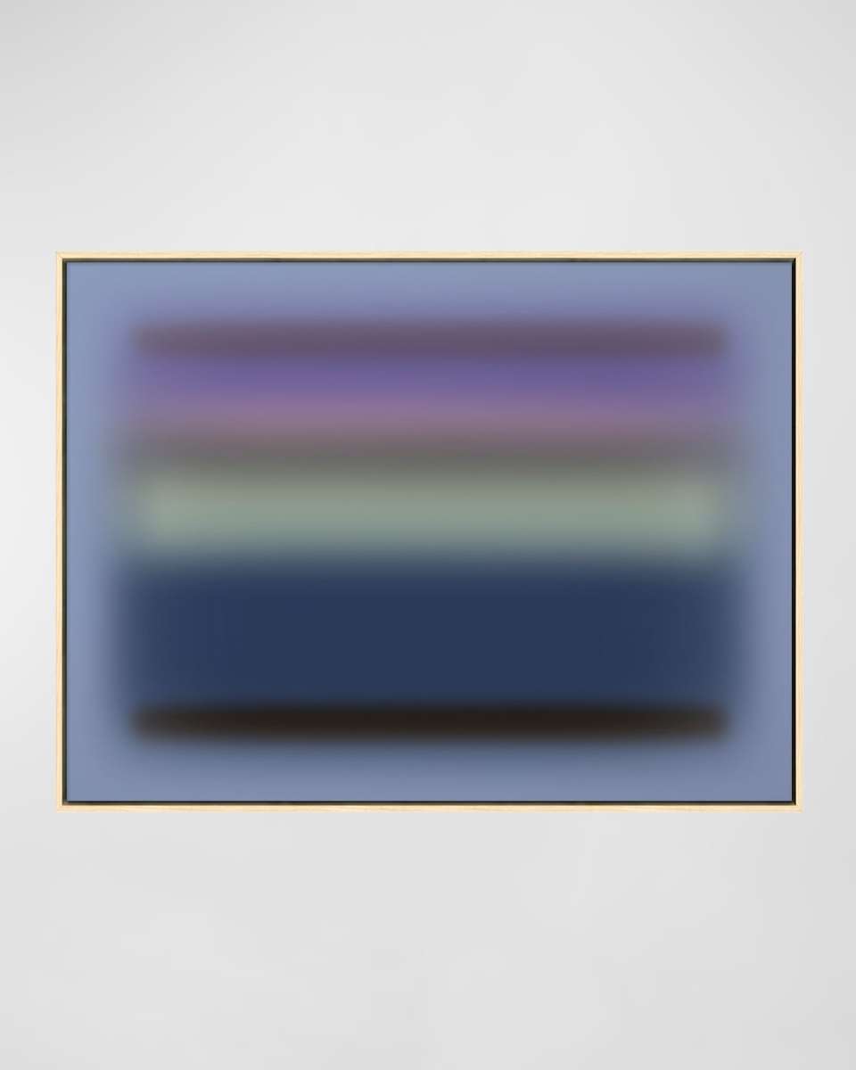 "Blur Expansion 25" Framed Print by Renee Stramel, 45" x 34"