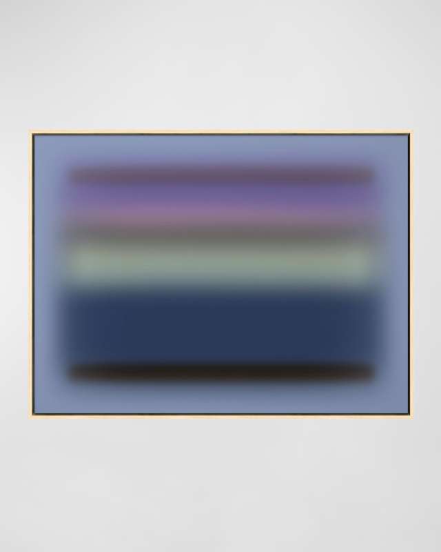 "Blur Expansion 25" Framed Print by Renee Stramel, 45" x 34"