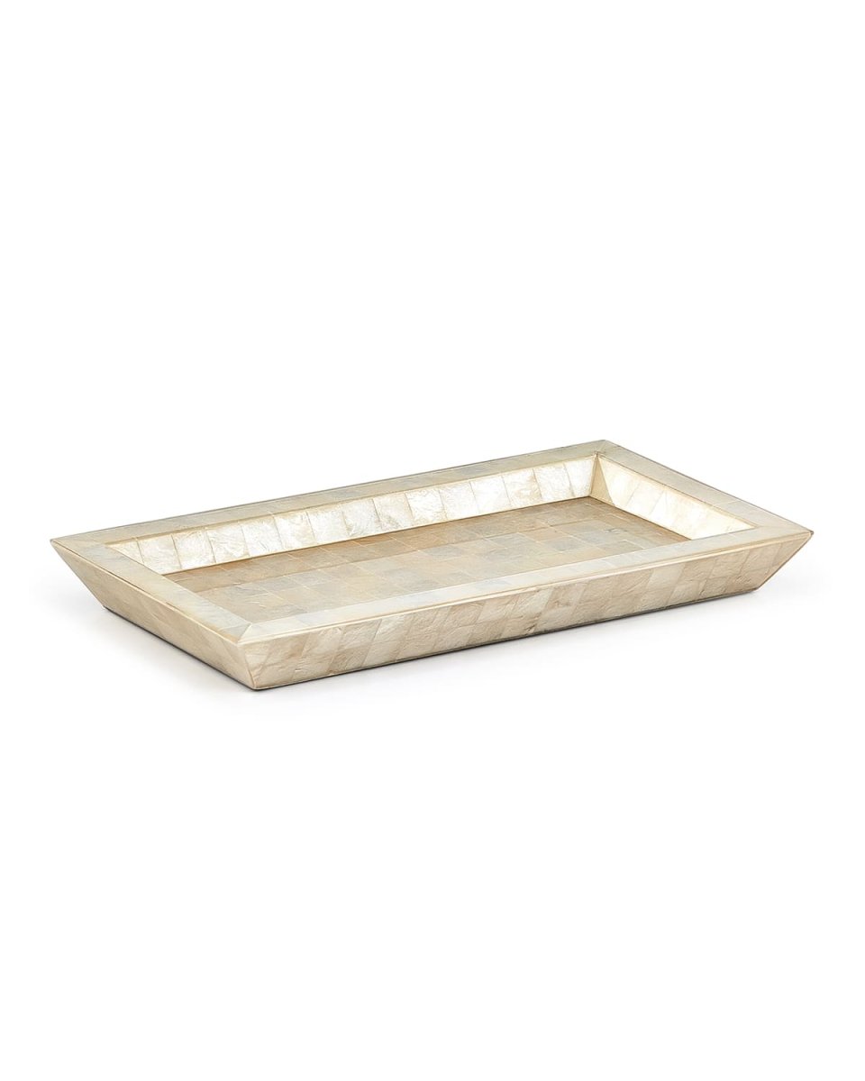 Capiz Ivory Tray