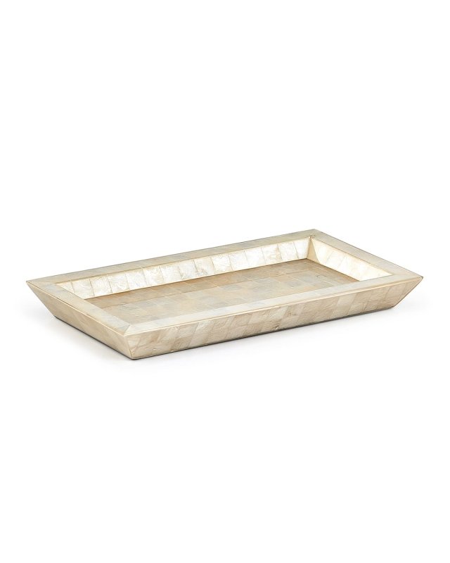 Capiz Ivory Tray