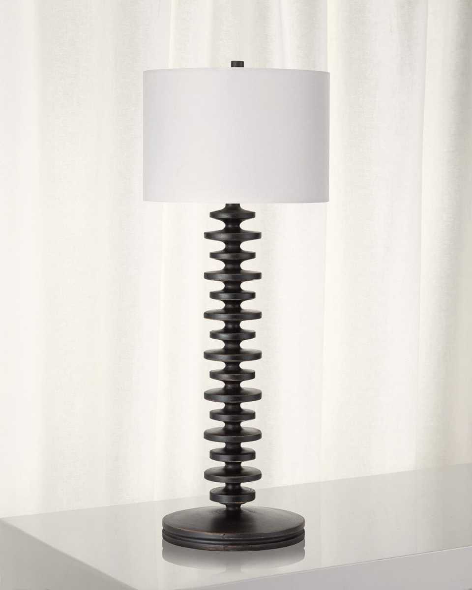 Fishbone Buffet Table Lamp