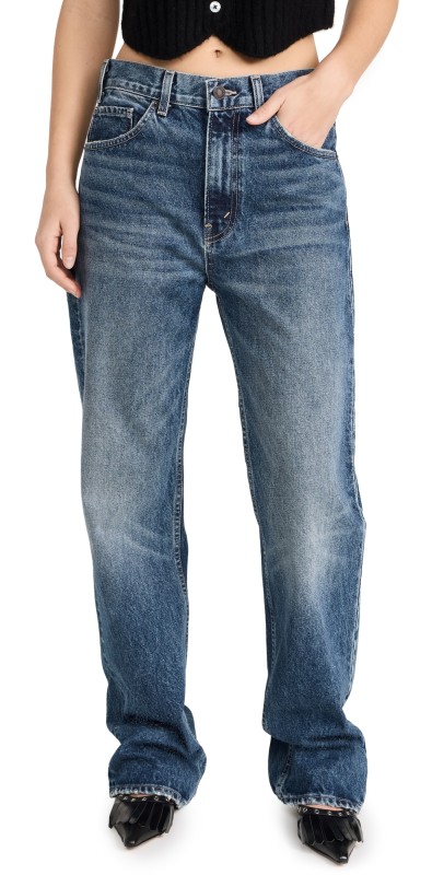 Nili Lotan Mitchell Jeans Ocean Wash