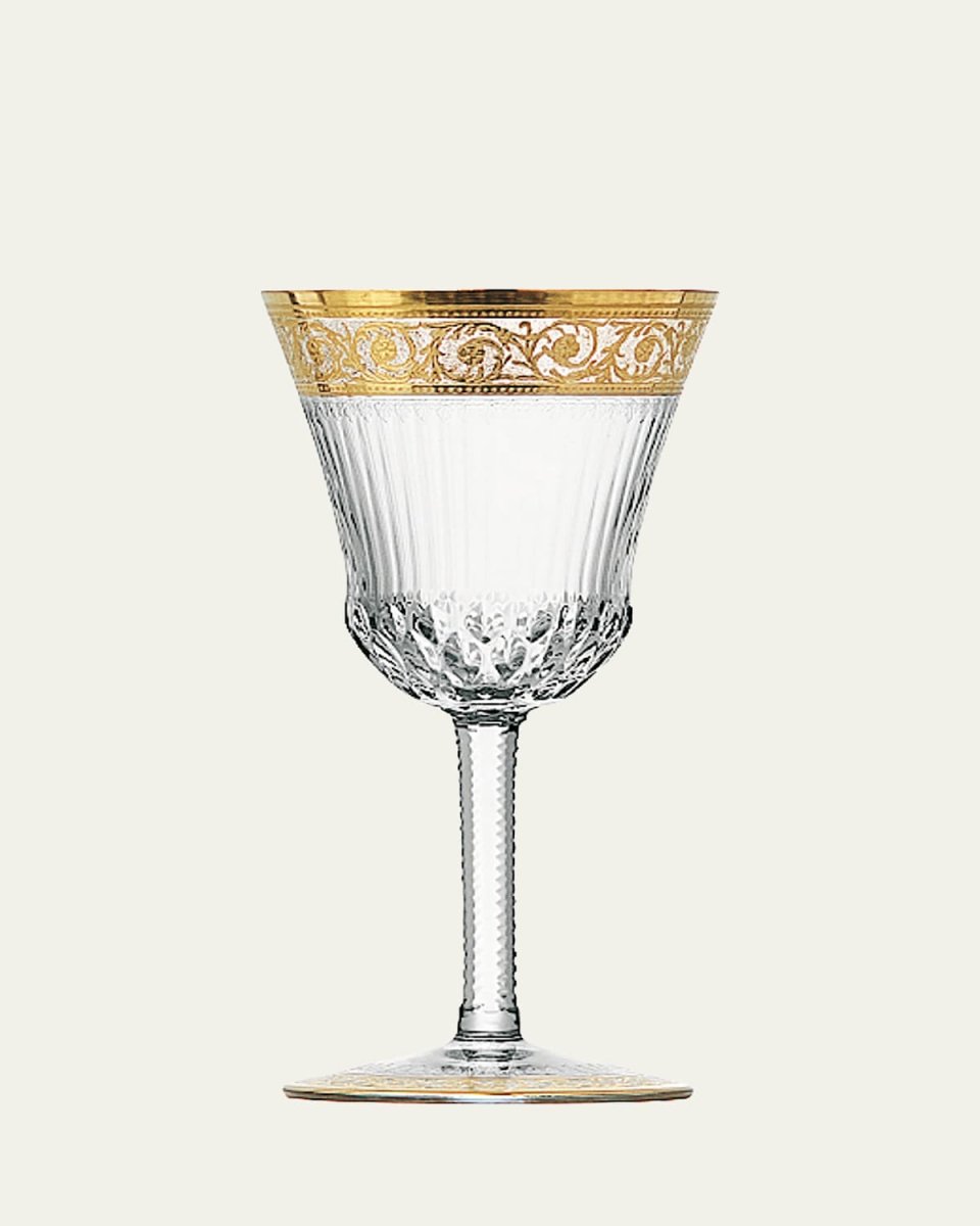 Thistle Gold American Water Glass