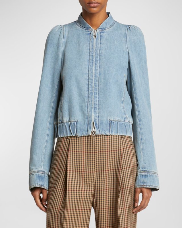 Volca Denim Bomber Jacket