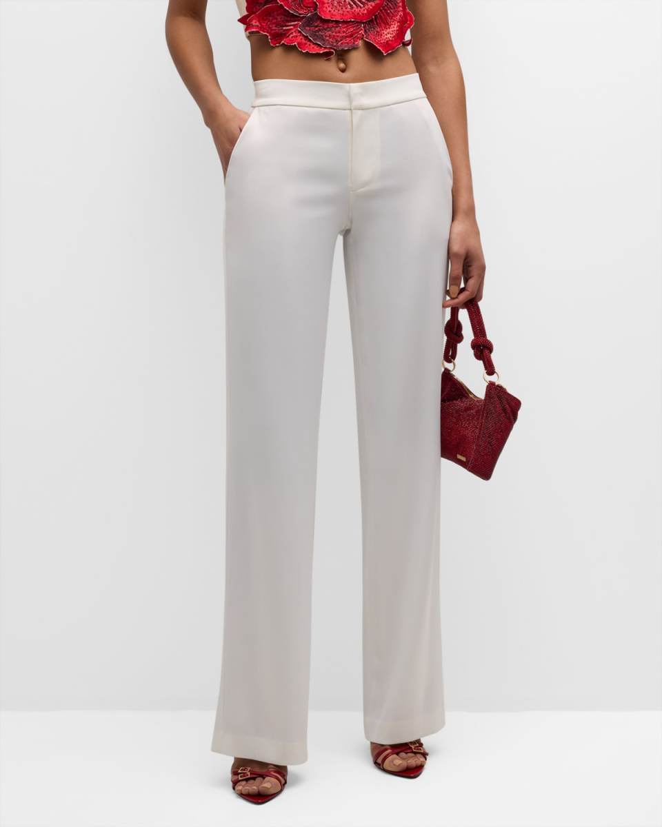 Calvin High-Rise Wide-Leg Baggy Trousers