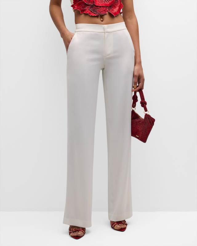 Calvin High-Rise Wide-Leg Baggy Trousers