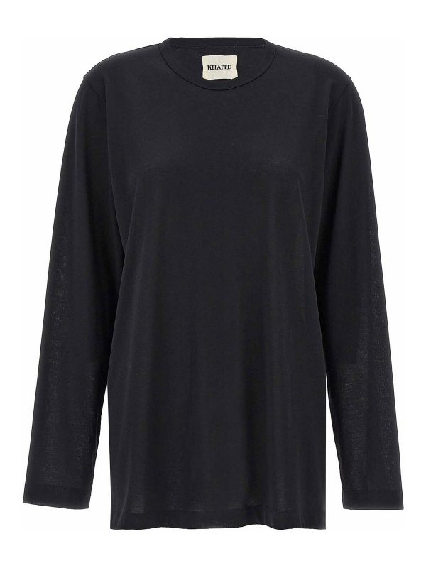 Khaite T-Shirt - Noir