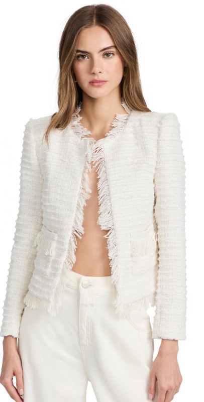 L'AGENCE Angelina Blazer Ivory