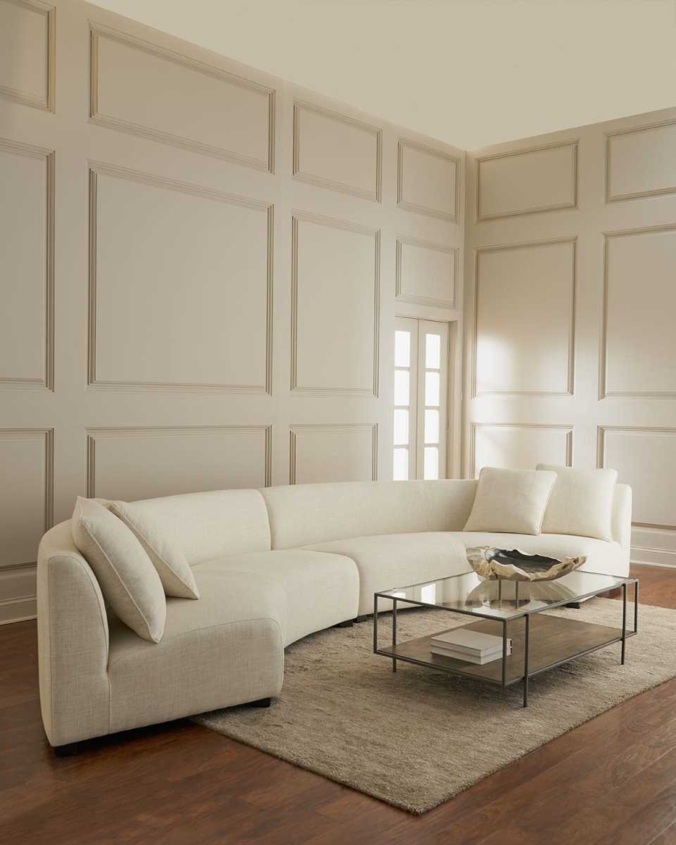 Belmount 2-Piece Curved Sectional 212"