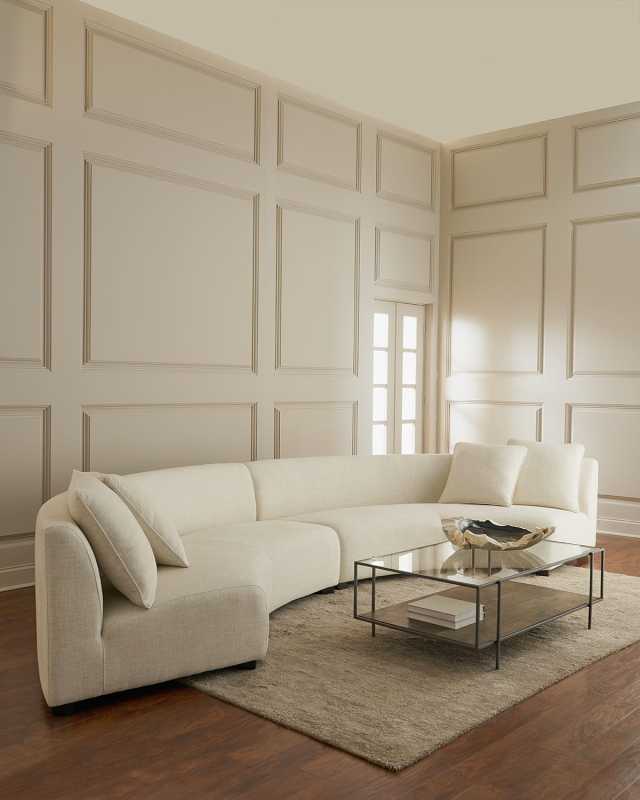 Belmount 2-Piece Curved Sectional 212"