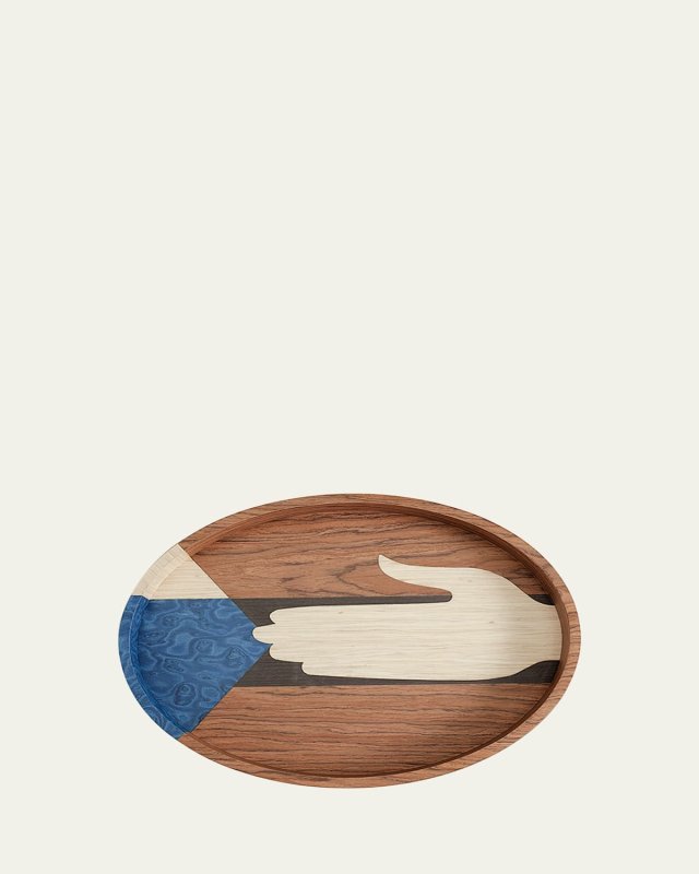 Edgar Oval Tray