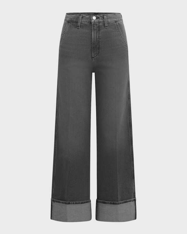 The Trixie Trouser Jeans with Wide Cuff