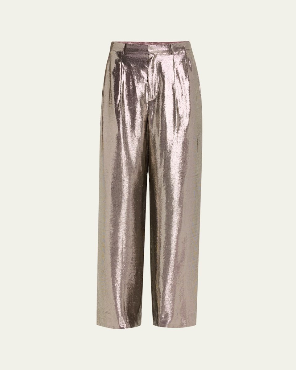 Scarlett Shiny Metallic Pants