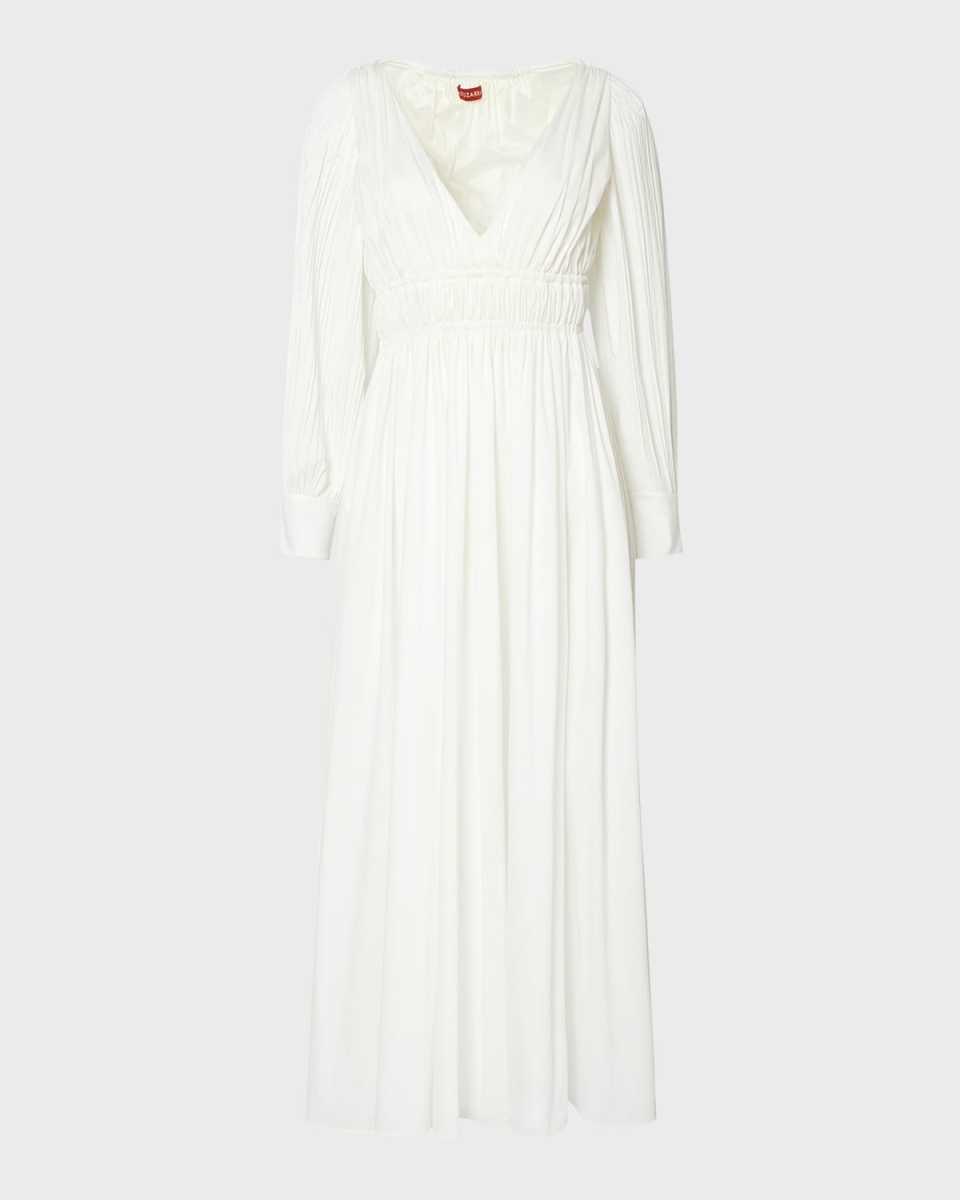 Kathleen Gathered Maxi Dress