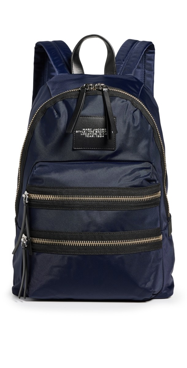 Marc Jacobs Biker Large Backpack Midnight Blue
