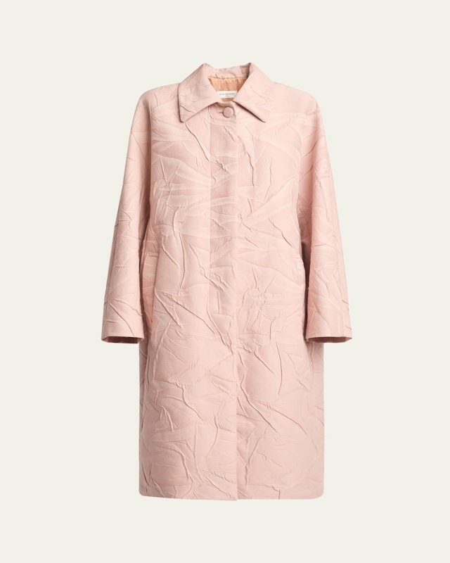 Roolsy Jacquard Overcoat