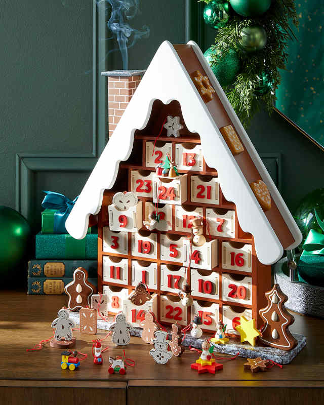 Gingerbread House Christmas Advent Calendar