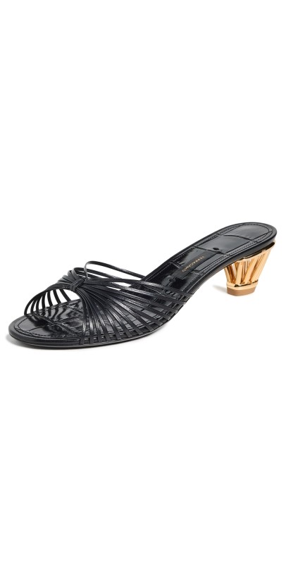 FERRAGAMO Runway Cage Heels Nero