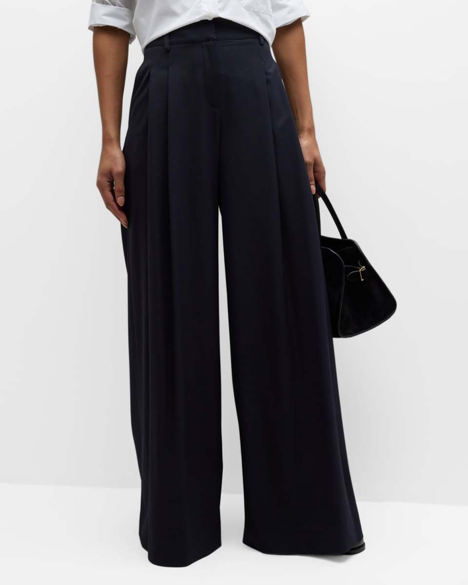 New Didi Wool-Blend Wide-Leg Pants