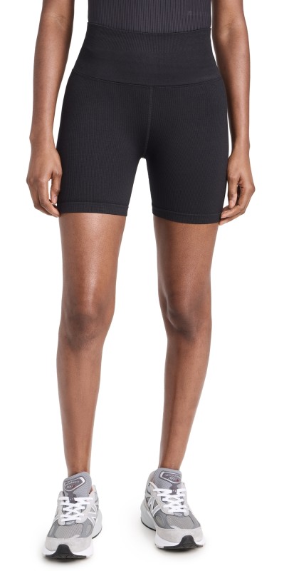 Spiritual Gangster Love Sculpt 5' Biker Shorts Black