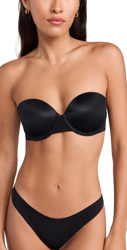 SPANX SPANXsmooth Suit Your Fancy Strapless Bra Very Black